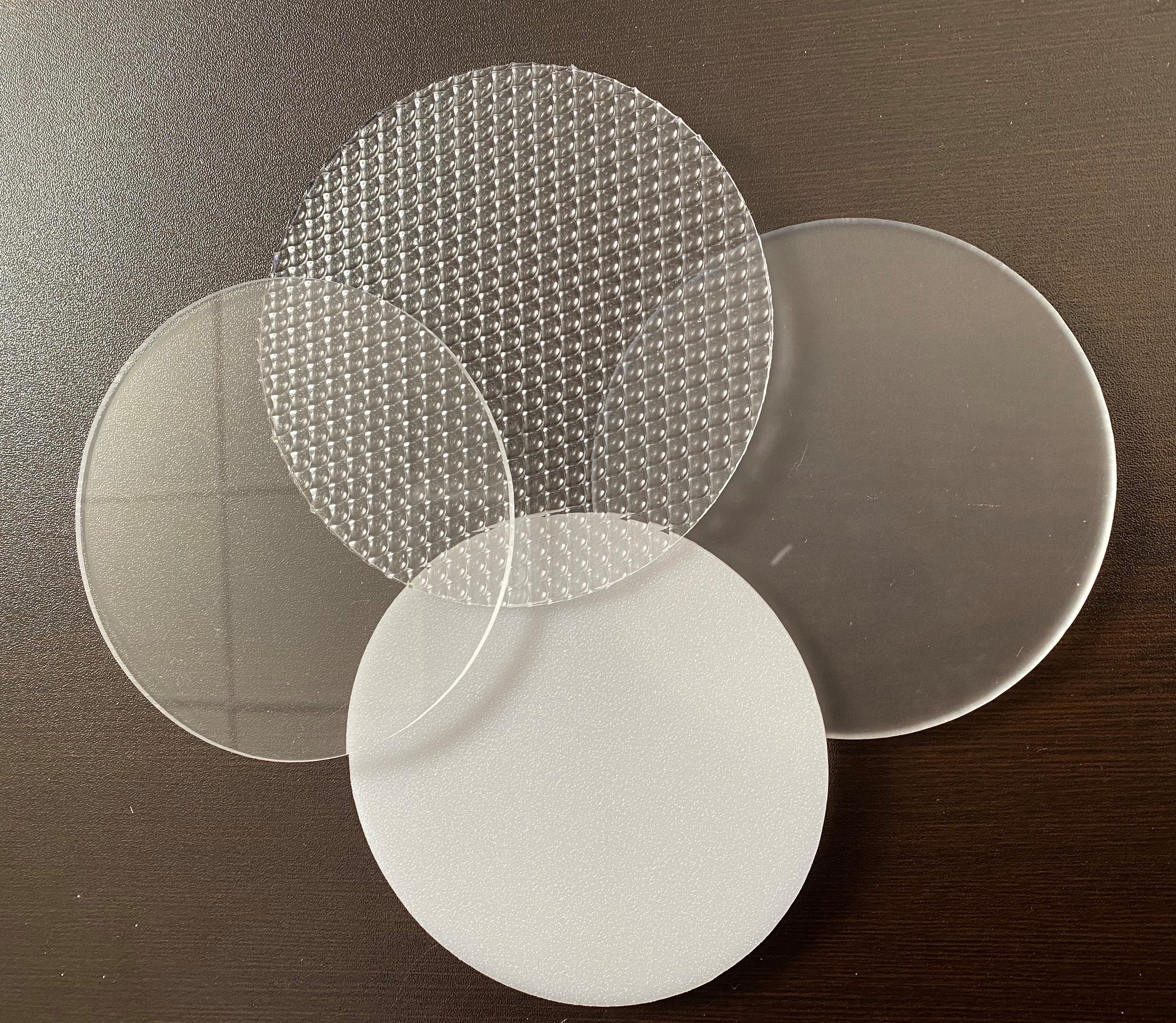 100 3/4x1/32 Clear Acrylic CIRCLES Disc Plastic Plexiglass Geometric  Craft – ZLazr