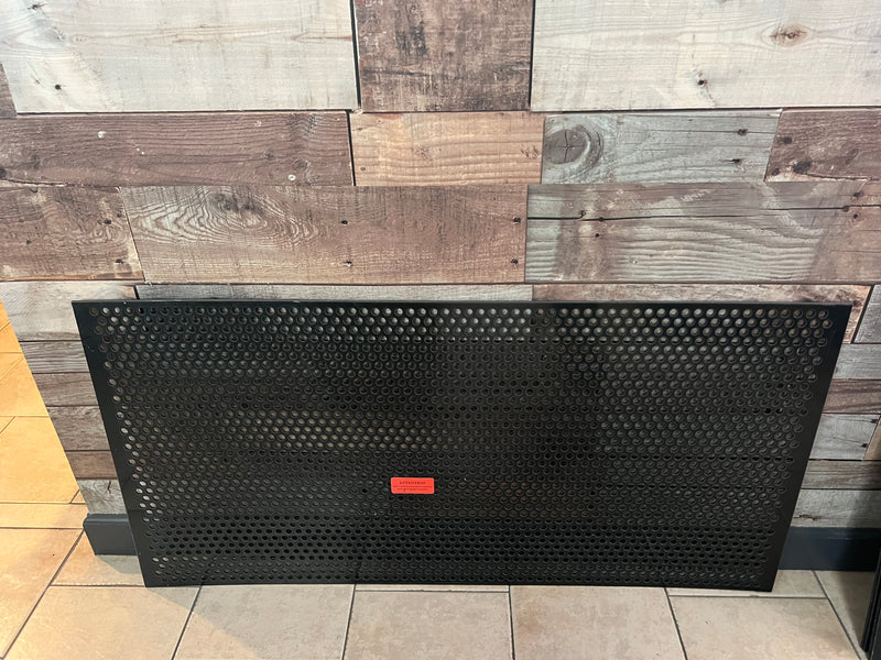 2'x4' Black Plastic Perforated tile, .5in. Perforations