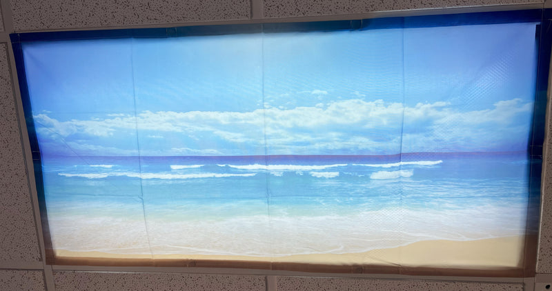 Fluorescent Light Covers-Magnetic/Fabric,2'x4'