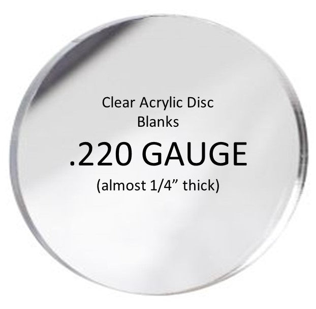 30 Pieces Clear Acrylic Circles, round Acrylic Blanks Acrylic Discs  Round,Acryli