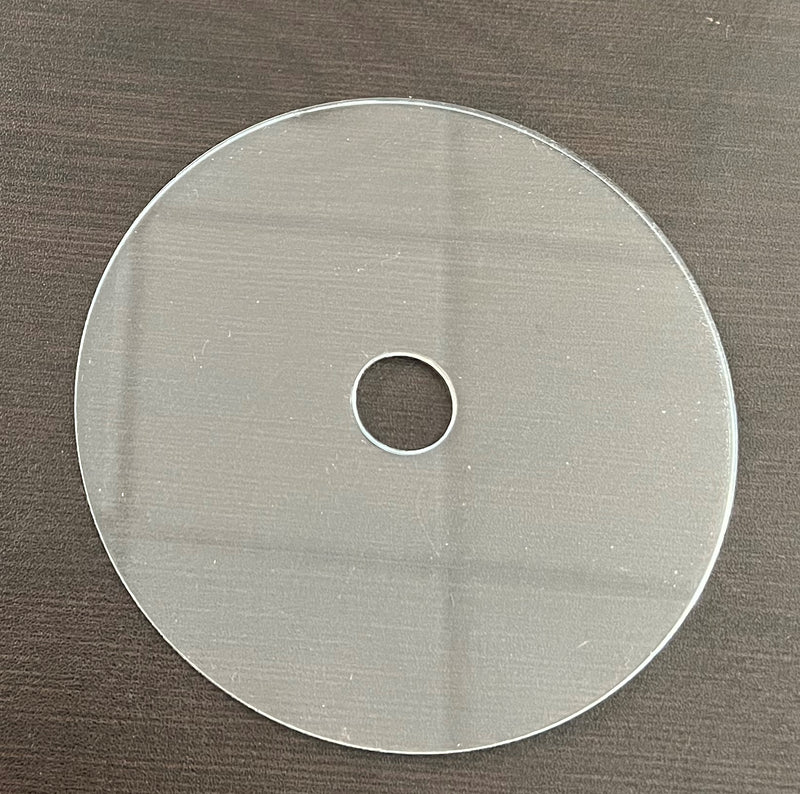 Acrylic Circle Blanks 4 Inch  Blank Clear Acrylic Circles - 2-6in